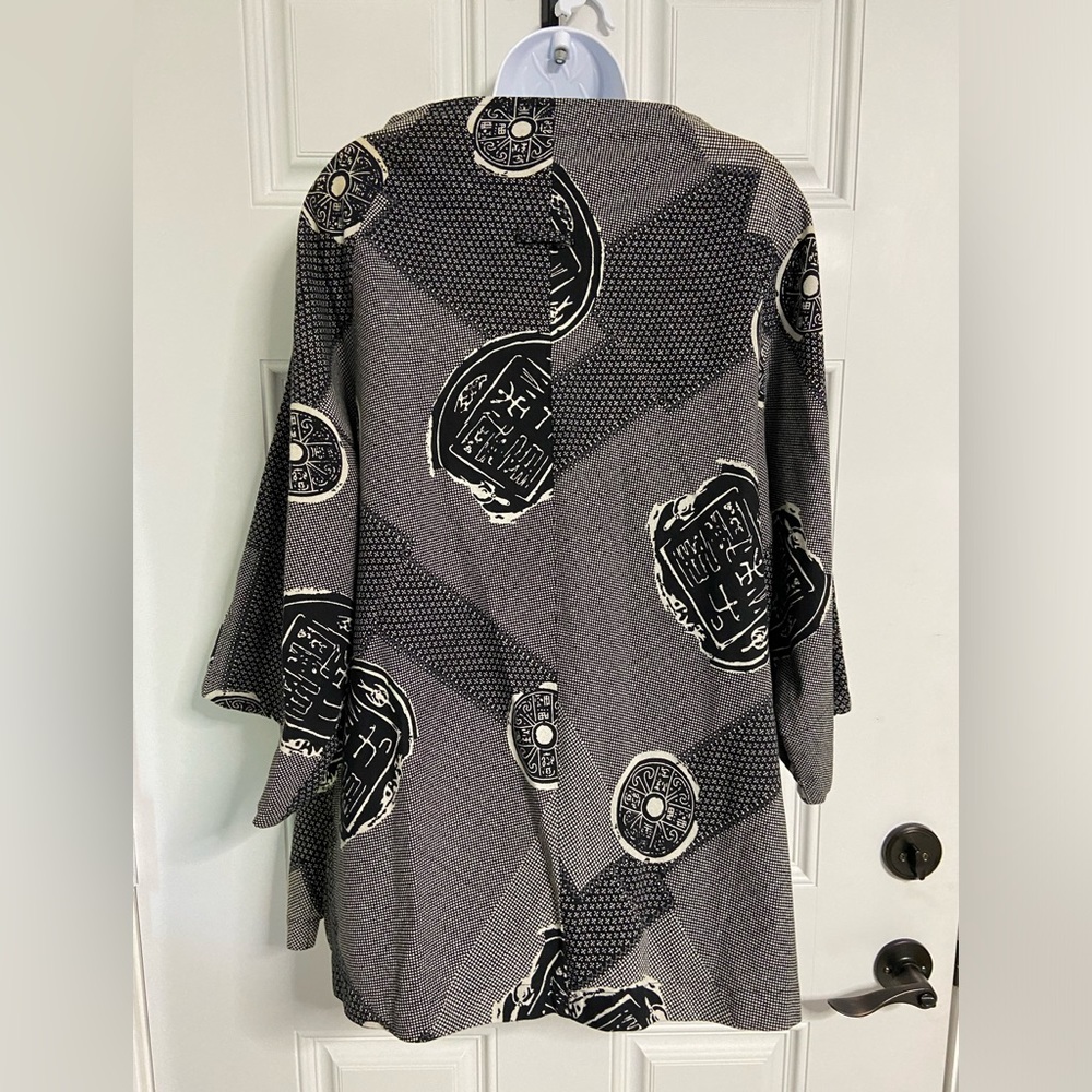 D5- Catalog Classics Block Print Artsy Lagenlook … - image 6